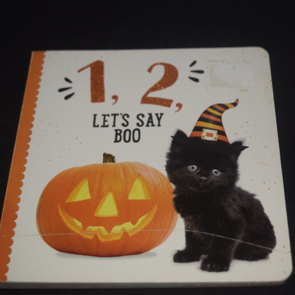 1, 2, Let’s Say Boo! Halloween Board Book – Taylor Garland Toddler Counting